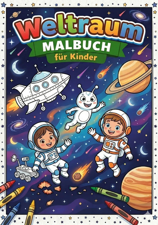 Weltraum_Malbuch_Cover - IontixMarkets
